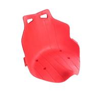 LIXSAZSE Kart ATV Car Saddle Replacement Comfortable Solution For Enjoyable Kids Racing Adopt Environmental Friendly Drift Cart Seat Saddle Low Back Kart Seat, Red, 8.86x10.24x12.99 inch