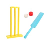 LIXSAZSE Kids Cricket Bats Balls Set Engaging Toy Designed to Withstand Rough Play for Outdoor Adventures Backyard Children's Cricket Set is Outdoor Sports Toy Encourages Parent