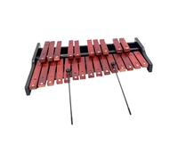 LIXSAZSE Kids Percussion Music Hand Knock Piano With Clear Musical Notes Provides Engaging Early Learning Tool 25 Notes Glockenspiel Xylophone For Kids Beginner , Imitation with bag , 58x47x8cm