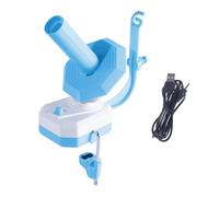 LIXSAZSE Knitting Accessories Easy Installation Yarn Ball Winder Automatic Yarn Winder Fast Setup Allowing to Start Knitting Travel Quickly.Made Sturdy Plastic, Black, 8.7x5.5x11.8 inch