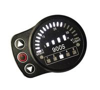 LIXSAZSE LED E-Bike Meter Lightweight Waterproof Intelligent Power Screen Wear-resistant Control Panel with Indicator Memory Function