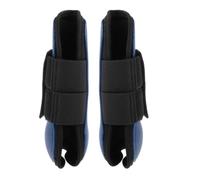 LIXSAZSE Leg Wrap Set Adjustable Size Strap Horse Leg Wraps Equestrian Wraps Comfortable For Training Performance Equestrian Equipment Convenient To Hind Boots, Dark Blue Fore Foot