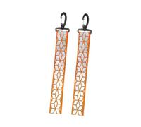 LIXSAZSE Lightweight Backpack Reflective Accessories Reflective Strips Always Stay Visible While Running Cycling At Night Double Side Keychain Strips