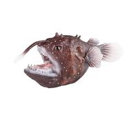 LIXSAZSE Marine Toy Lifelike And Adults Marine Animal Toy Educational Preschool Shark Lifelike Toy Kids Shark Models Toys , monkfish