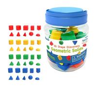 LIXSAZSE Math Learning Sensory Toys Geometric Solids Building Blocks Sorting Table Designed To Foster Learning Through Playful Interaction Building Blocks Sorting Table Manipulatives
