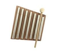 LIXSAZSE Mindfulness Chimes Bell Percussion Hand Chime Musical Delight For Children’s Birthday Celebrations Making Addition To Any Early Childhood Music Program Or Collection, 7 tone