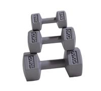 LIXSAZSE Mini Dumbbells Model Sports Equipment Various DIY Scene Arrangements And Dollhouse Decoration Ideas Sturdy Miniature Kettle Bell Dollhouse Furniture For Kid, gray, mutil