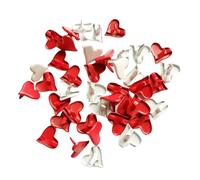 LIXSAZSE Mini Paper Fasteners Round Metal Pastel Brads Decorative Supplies Essential for Art Embellishments Cardmaking Handmade Project Decorative Supplies Pins Nail, Mixed Color, 1.1cm