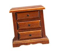 LIXSAZSE Miniature Drawer Cabinet Dollhouse Decor Versatile Piece Sparkling Creativity Inspiring Joy In Young Dreamers Mini Cabinet Pretend Play Toy Dollhouse Furniture