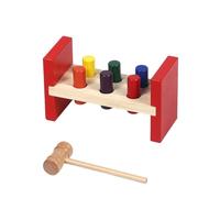 LIXSAZSE Multifunctional Hammer Bench Toy Develop Skills In Toddlers Wood Wooden Hammer Toy For Toddlers Wooden Hammer Bench Toys