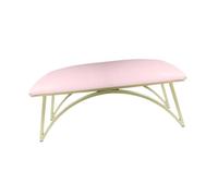 LIXSAZSE Nail Hand Rest Pillow Nail Art Accessories Provide Exceptional Comfort And Support For Manicure Sessions In Salons And At Home Hand Pillow Ramp Combination Techs, Pink, 35x12x16cm