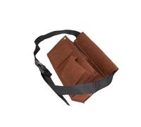 LIXSAZSE Nail Pouch Nail Tool Pouch Bag Belt Multipurpose Belt Bag Tool Holder Organizer Adjustable Thicken Choice for Budget-Conscious Buyers Construction Multi Pocket Fabric, Brown, L
