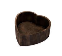 LIXSAZSE Newborn Photography Props Heart Shape Aid Bowl Background Boys Girls Basket Baby Shower Full Moon Studio, Coffee color