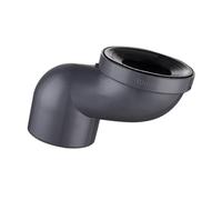 LIXSAZSE Offset Toilet Flange Shifter Accessory Durable Construction Easy to Install Addressing Bathroom Fixture Challenges Professional Engineering Toilet Seat Accessories, Grey, 10cm