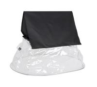 LIXSAZSE Outdoor Stage Light Rain Cover Crafted Durable Oxford Cloth Easy Install To Lights Safe During Rain And Other Weather Elements LED Cover Waterproof Moving Head Light, Clear, 200W 350W