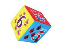 LIXSAZSE Oversized Foam Playing Dice Game Entertaining Carnival School Supplies Sided Party, Insect Number