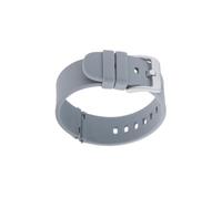 LIXSAZSE P8 Replacement Sport Silicone Band Bracelet Flexible and Modern Two-Piece Strap, Gray
