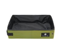 LIXSAZSE Pet Cat Litter Pan Collapsible Cat Litter Box Flexible Kitty Toilet Seat Tray Potty Solutions Non- And Durable. Collapsible And Flexible Supplies