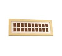 LIXSAZSE Photo Frame Picture Frame Tabletop Display Stand Ornament Durable Home Decor Enhancing Living Room Ambiance Float Picture Display Desktop Decorative, Wood Double Row