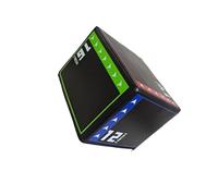 LIXSAZSE Plyometric Jump Box Filled With Compressed Cotton Providing Joint And Cushioning For Exercises 3 In 1 Plyometric Jump Box Step Jumping