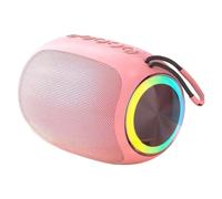 LIXSAZSE Portable Bluetooth Speaker Box Hands-free Communication Without Stuttering High-definition Noise Reduction ABS Sound Box, Pink