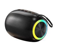 LIXSAZSE Portable Bluetooth Speaker Box Hands-free Communication Without Stuttering High-definition Noise Reduction ABS Sound Box, Black