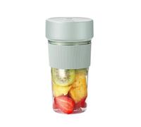 LIXSAZSE Portable Juicer Electric Juicer Machine Cup USB Rechargeable Wireless Mini Smoothie Blender Mixer Fruit Juice Maker Quick Nutritional Boost Vegetables, Green