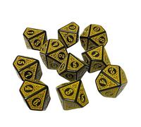 LIXSAZSE Portable Robust Polyhedral Dices 10 Sided Dice D10 Dice Multi Sided Dices For Indoor And Outdoor Game Experiences Table Games Aesthetic Conscious Role Playing Bulk