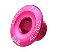 LIXSAZSE Precise Workmanship For Sturdy Crank Arm Screw CNC Machined Bolts For Bike Replace Durable And Sturdy. Ball Bearing Central Axises Screw Sprocket Bicycle, Pink, 2.8x1.42x1.1cm