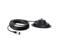 LIXSAZSE Premium Magnetic Mount Base Comes With 5m Coaxial Cable Outdoor With Mobile Radio Antennas Waterproof Car Bus Taxi Truck Mobile Radio Antenna Base Mount 12cm SO239 Interface Waterproof