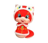 LIXSAZSE Premium Reliable Plush Snake Doll Toy Gift for Kids and Friends Featuring Adorable Snake Theme for New Year Animal Statue Sculpture Spring Festival Bookshelf