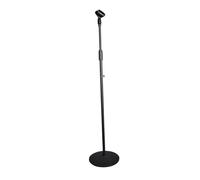 LIXSAZSE Professional Sturdy Floor Mic Holder With Durable Live Speeches And Events 1 Vertical Mic Stand Stand Wear Resistant Convenient Studio Floor Rack Vertical Stable Base Round Disc Base
