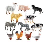 LIXSAZSE Realistic Animal Figurines Children Kids Gift Designed To Inspire Young Minds Bright And Engaging Colors Preschool Miniature Animal Toys Birthday Gift