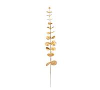LIXSAZSE Realistic Artificial Plants Beauty Of Nature To Home Décor Low Maintenance Wedding Flowers Leaves Decor Fake, Gold, Eucalyptus