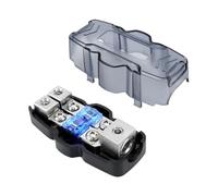 LIXSAZSE Reliable Fuses Holder Input 1X 0/2/4 Output 2x 4/8 Specific Specification Fused Distribution Block Comes Rated Current Of 60A Fuses Holder Input 1X, No Install Accessory, 49x93mm
