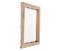 LIXSAZSE Reliable Natural Frame Mesh Screen With Lightweight Structure Efficient Handbag Silk Screen Printing Duties Mesh With Natural Wooden Frame Wooden Printing, Wood, 20x30cm 55T