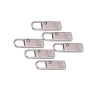 LIXSAZSE Replacement Black Repair Zipper Tags Zip Fixer Solution for Broken Zipper Pulls On Luggage Bags Jackets Replacement Tags Zip Fixer Black Repair