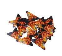 LIXSAZSE Replacement Darts Equipment Pear Standard Flights Set Durable PET Various Patterns Soft Tip Darts Long Lasting Tail Equipment Pear Standard Flights Replacement, Type Q