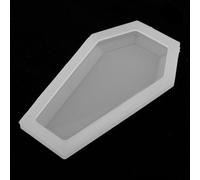 LIXSAZSE Resin Casting Craft Mold Tool Silicone Mold Mould Coffin Essential for Artistic Jewelry Making and Creative Baking Fondant Cake Baking Jewelry Making