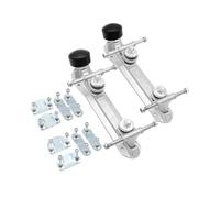 LIXSAZSE Roller Skate Shoes Accessories With Shock Absorber Long Hours Of While Remaining Comfortable Capable Of Withstanding Long Term And High Intensity Sports, Silver, 24.05cm