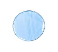 LIXSAZSE Round African Drum Drumhead DIY Parts Resonant Texture Durable Beautiful Sound Reliability Guaranteed Drum Head Accessories 16inch 18inch 20inch 22inch, Clear Blue, 12 inch