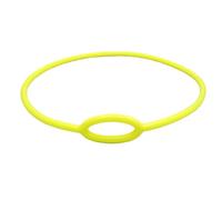 LIXSAZSE Rubber Diving Regulator Portable Flexible Professional Washable Replacement Colorful Necklace Holder Accessories, Yellow 72cm