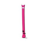 LIXSAZSE Scuba Diving Marker Buoy Visibility Safety Sausage Signal Tube SMB Inflatable Nozzle Floating Water Sports Equipment, Pink, Large Valve