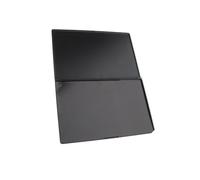 LIXSAZSE Sleek Magnetic Palette Box for Eyeshadow Powder Makeup Case Empty and Versatile