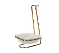 LIXSAZSE Spoon Rest Shelf Vertical Organizes Utensils Keeps Soup Ladles Holders Well Maintained Easy to Assemble and Also Very Easy to Disassemble for Clean and Storage, Single Square