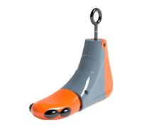 LIXSAZSE Sports Shoe Expander Stretch and Change Size for Comfort Squeezing Feet Support High-top Shoe Expander Shoes Wide, Grey-Orange, EUR(35-41) US(5.5-10)