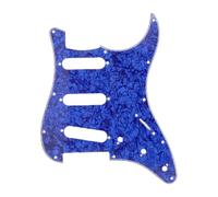 LIXSAZSE SSS Pickups Guitar Scratch Plate Choice For Musicians Working On Custom Guitar Projects ST SSS Pickup Rountine. Notice - Please Images For Detailed These Pickguards Are, Blue Pearl