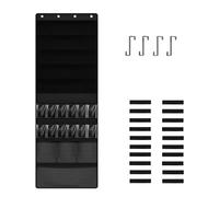 LIXSAZSE Storage Bag, Toy Storage Rack With And Toy Easy To Extra Large Capacity, To Suitable For Darts, Goggles, Room, Black