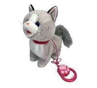 LIXSAZSE Stretching Companion Animal Interactive Plush Toy Mimics Pet Behavior Brings Fun Toddlers Engaging Imagination Stuffed Cat Plush Kids Toddlers Room Decoration , Style B