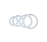 LIXSAZSE Sturdy Drum Mufflers Durable Snare Drum Rings Presentation For Drummers Improving Sound With Simple Installation Snare Damperner Rings DIY Parts, Style C